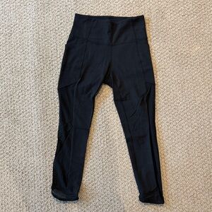 Athleta Women's Black High-Waisted Leggings